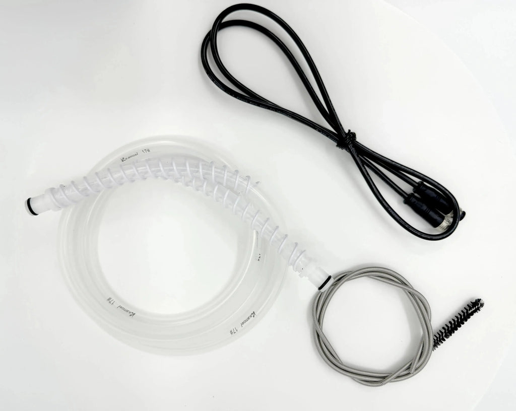 Extensions so clean hose bundle